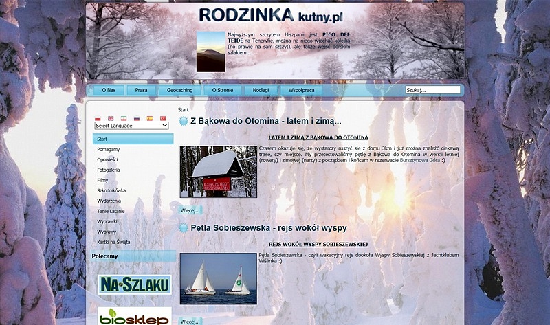 Strona www.kutny.pl