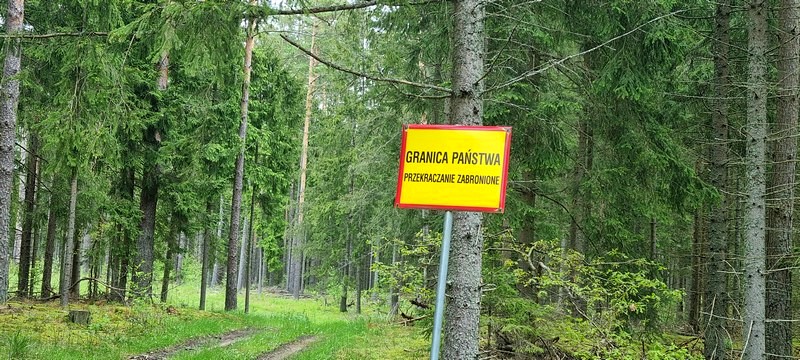 Na granicy z Kraina Orków (Federacją Rosyjską)