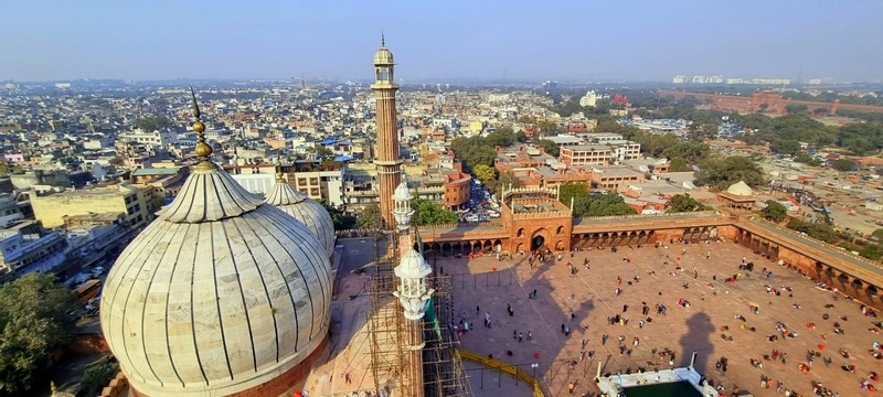 Delhi - Wielki Meczet Piątkowy